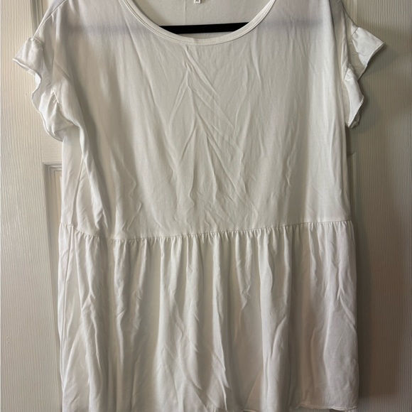 Piko 1988 Cream Short Sleeve Top - Picture 1 of 4